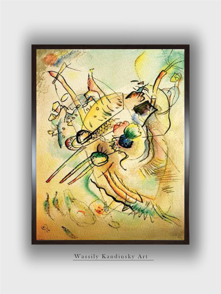 Composition d, 1916 by Wassily Kandinsky