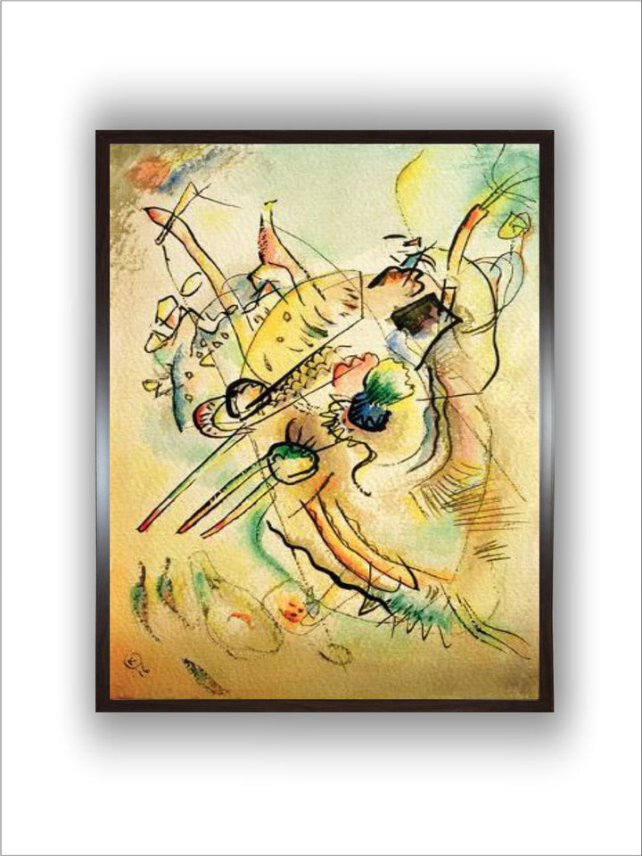 Composition d, 1916 by Wassily Kandinsky