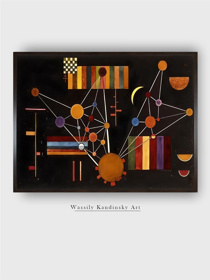 Network Seen from Above, No.231; Geflecht Von Oben, No. 231, 1927 by Wassily Kandinsky