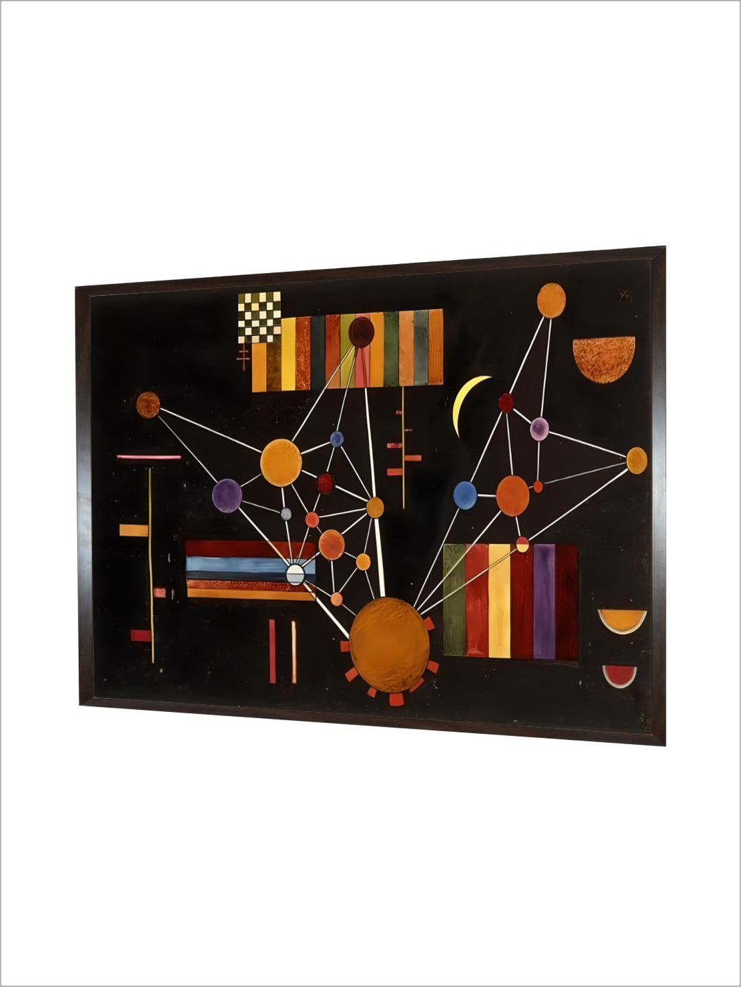 Network Seen from Above, No.231; Geflecht Von Oben, No. 231, 1927 by Wassily Kandinsky