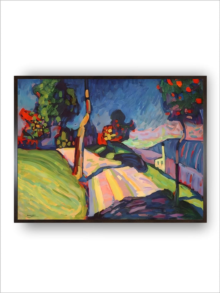 Autumn Landscape, Murnau, 1908 by Wassily Kandinsky