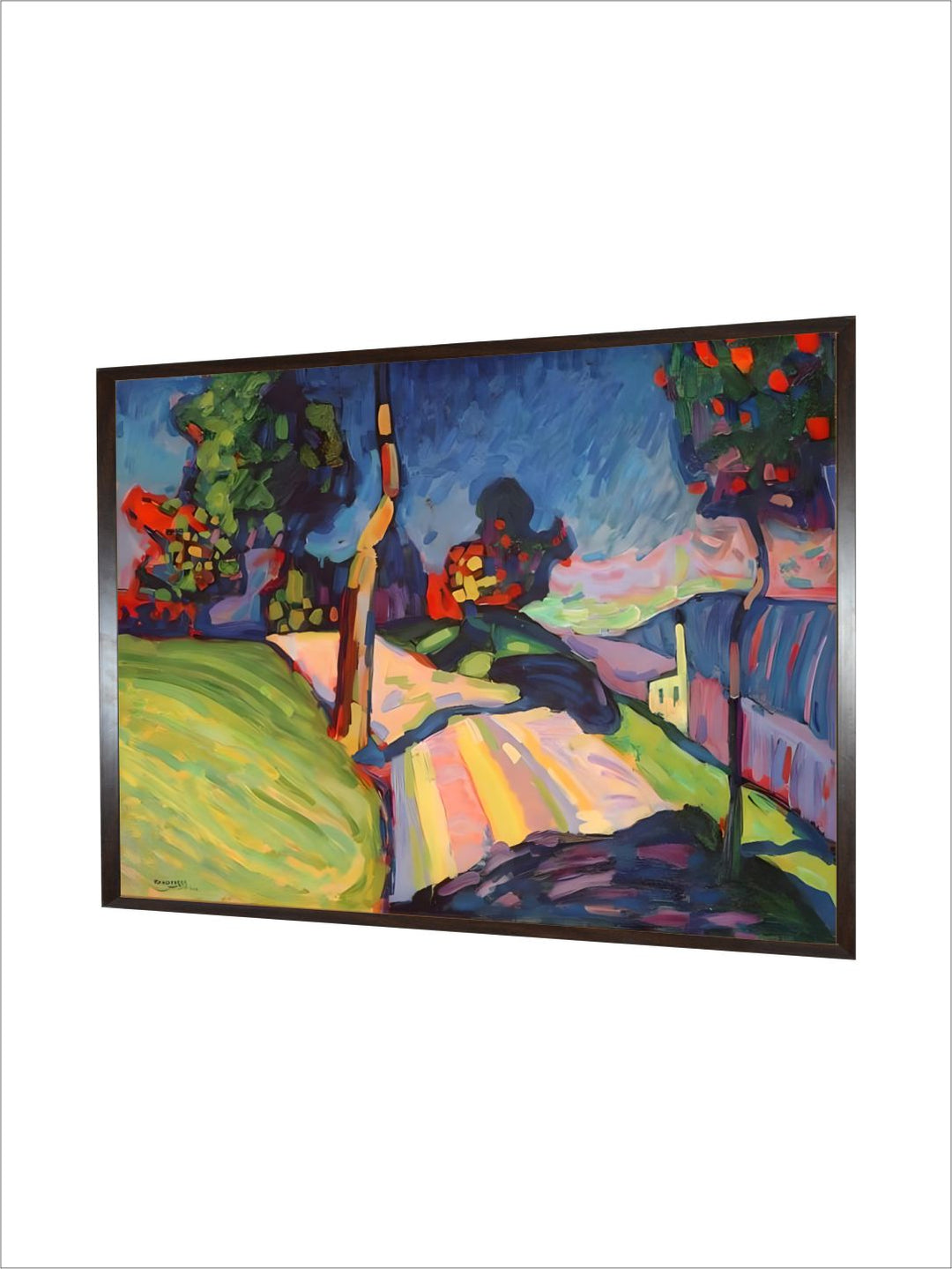 Autumn Landscape, Murnau, 1908 by Wassily Kandinsky