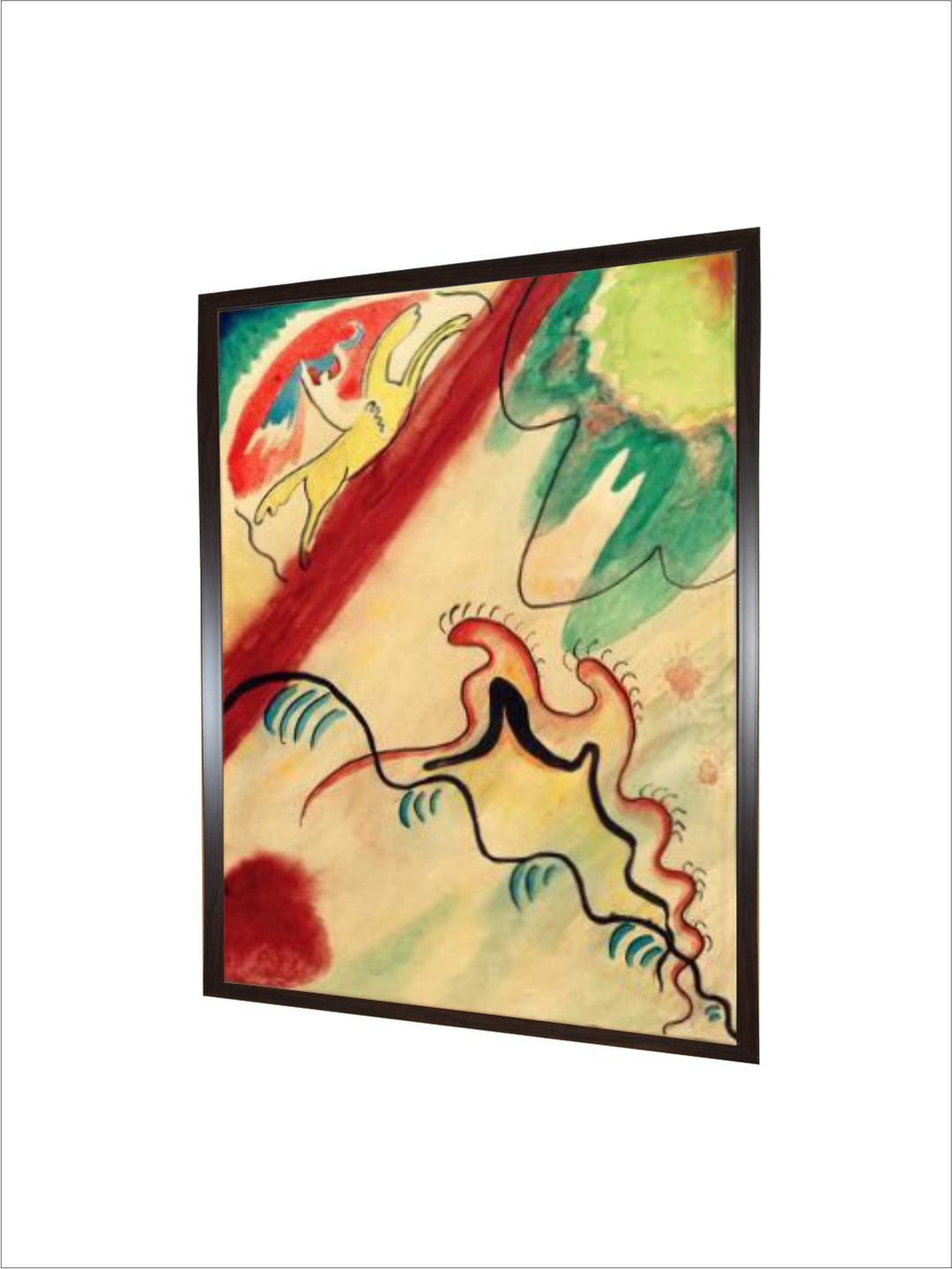 The Blue Rider, 1911 by Wassily Kandinsky