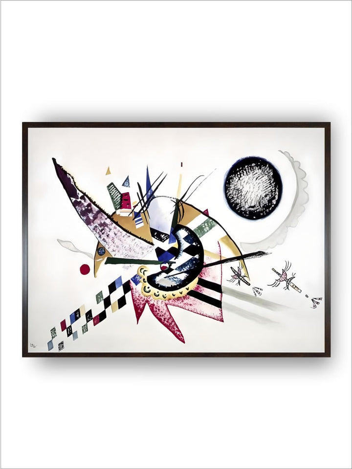 Watercolor Painting of Composition by Wassily Kandinsky