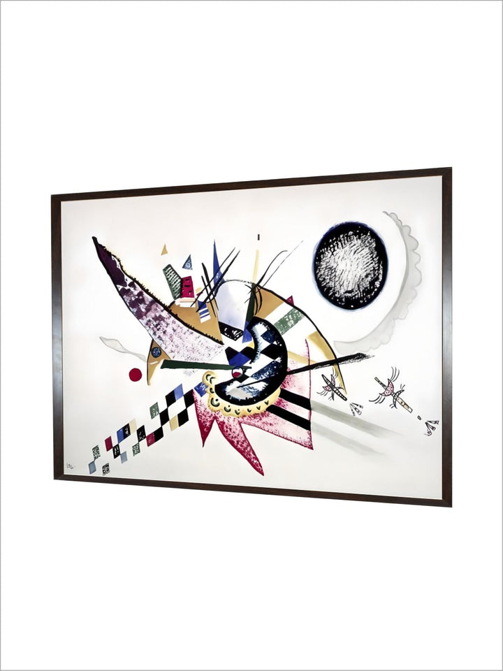 Watercolor Painting of Composition by Wassily Kandinsky