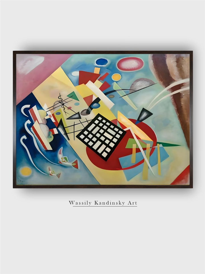 Black Raster, 1922 by Wassily Kandinsky