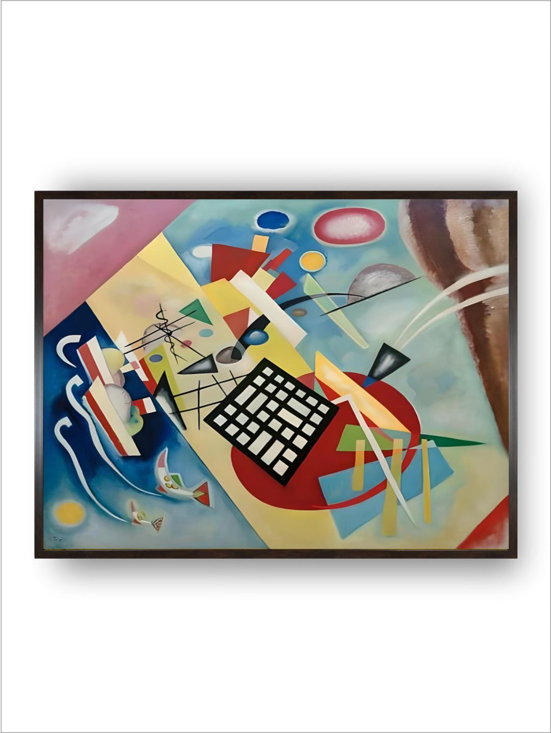 Black Raster, 1922 by Wassily Kandinsky