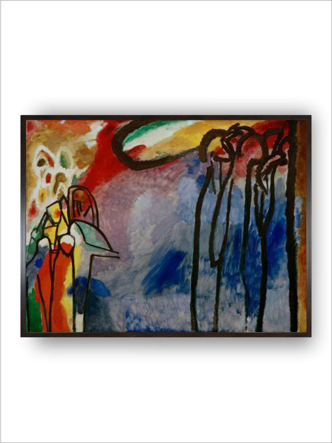 Improvisation 19 by Wassily Kandinsky