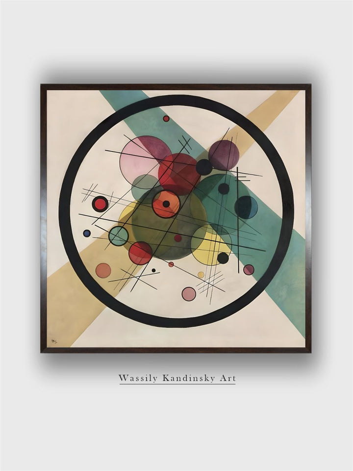 Circles in a Circle, 1923 by Wassily Kandinsky