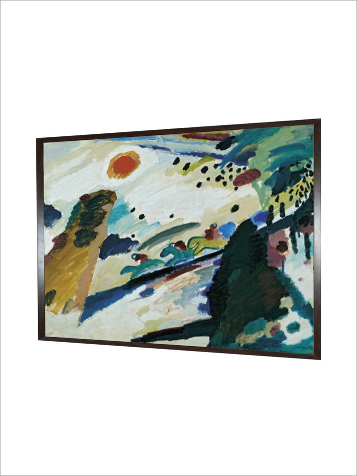 Romantic Landscape, 1911 by Wassily Kandinsky