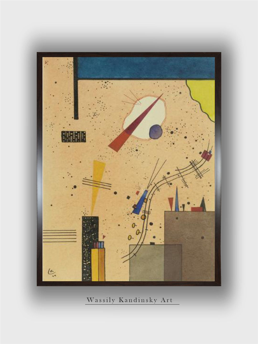 Spritze  by Wassily Kandinsky