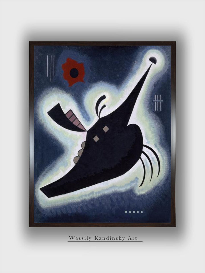 Pointed Black, 1931  by Wassily Kandinsky