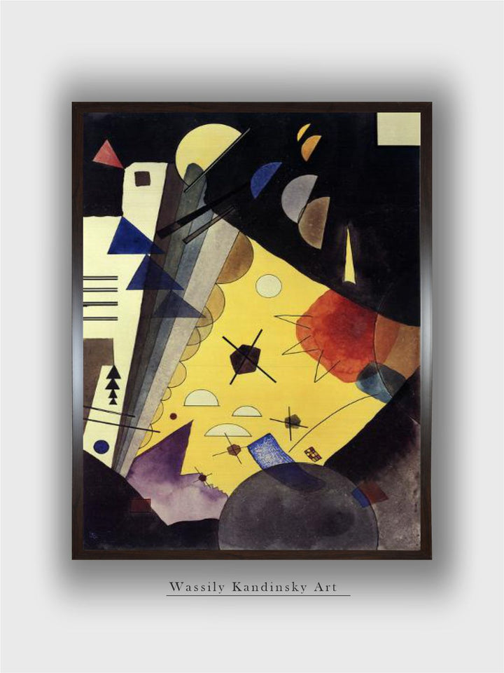 Tension in Height by Wassily Kandinsky