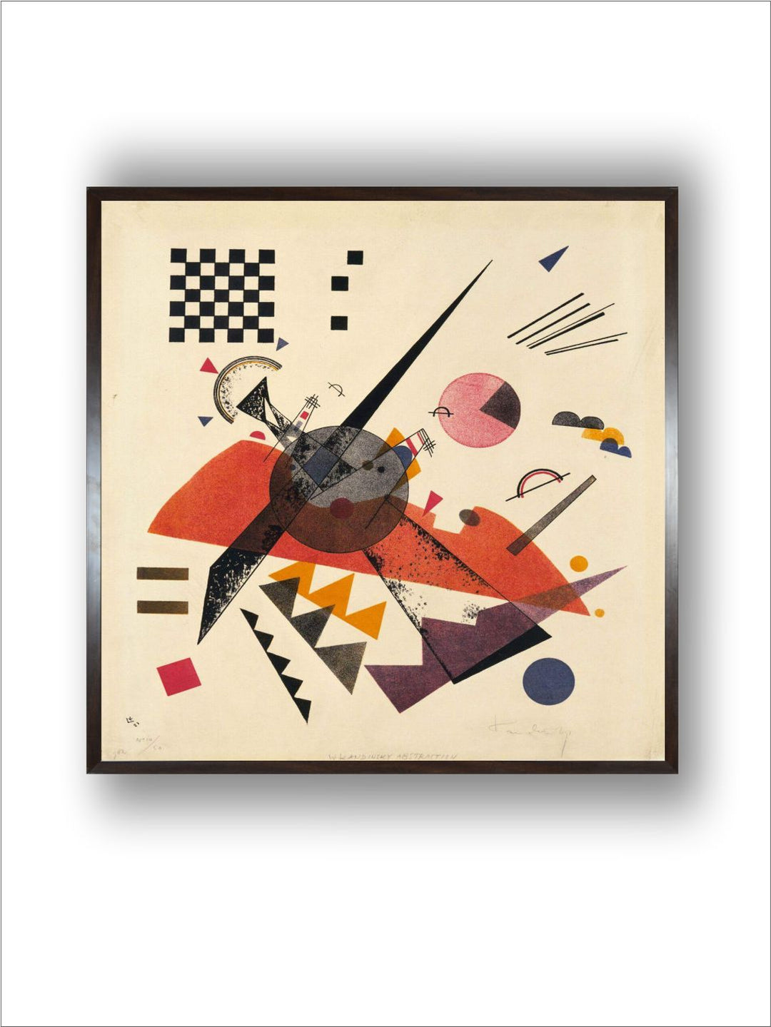 Orange by Wassily Kandinsky