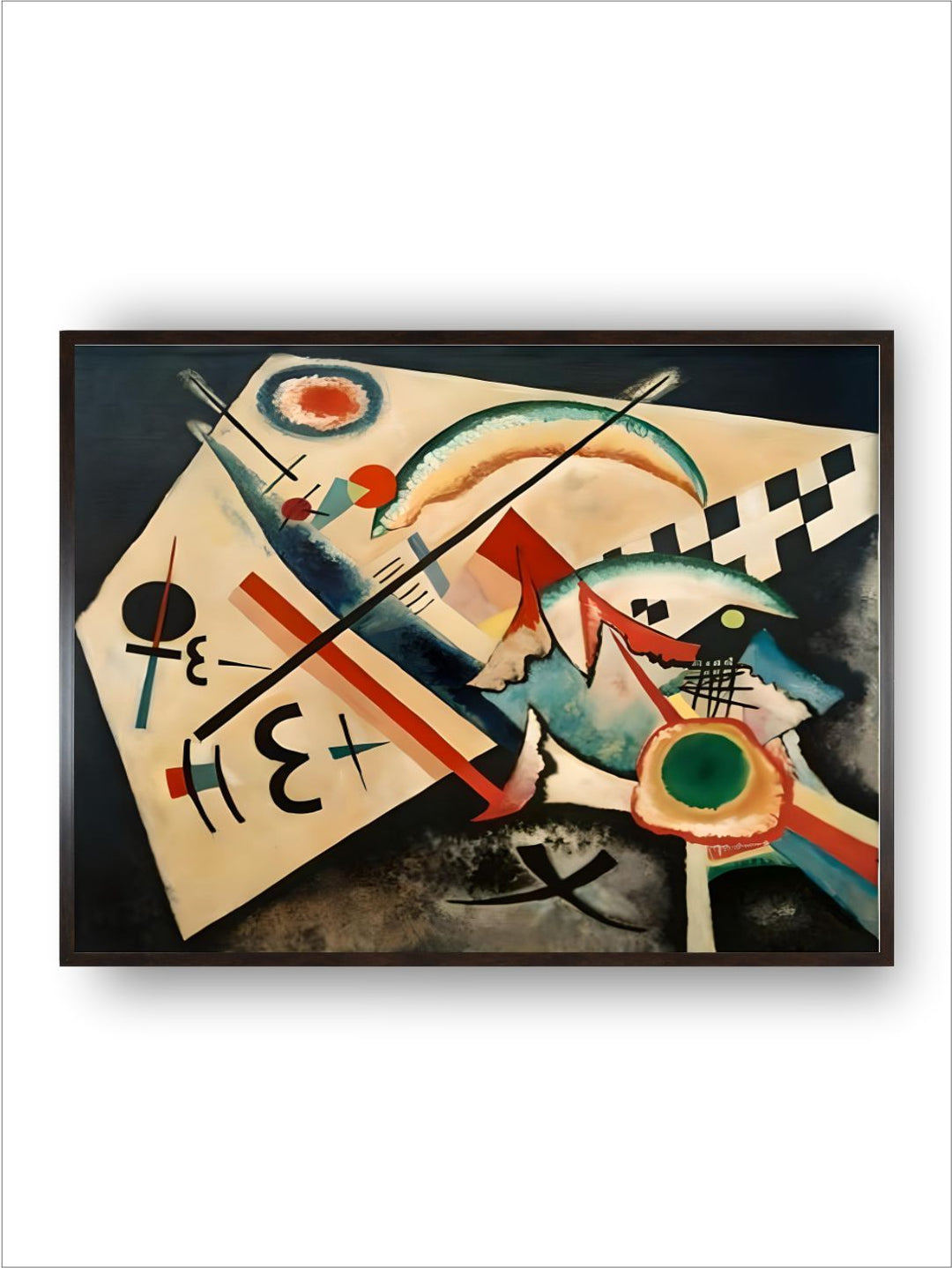 White Cross, 1922 by Wassily Kandinsky