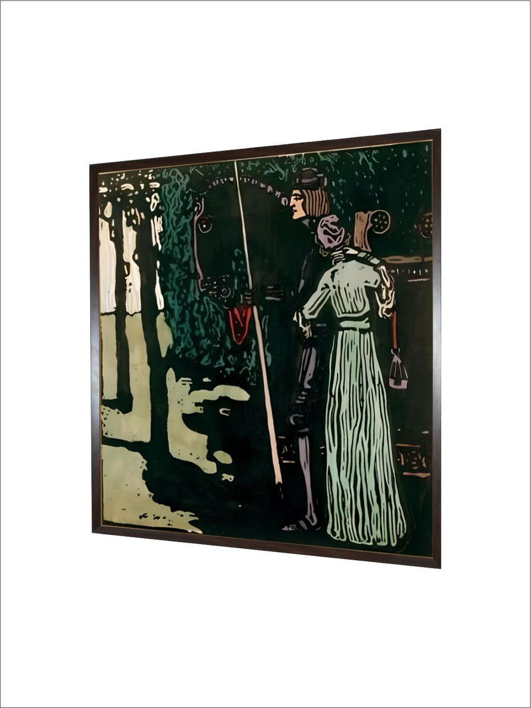 The Farewell, 1903 by Wassily Kandinsky
