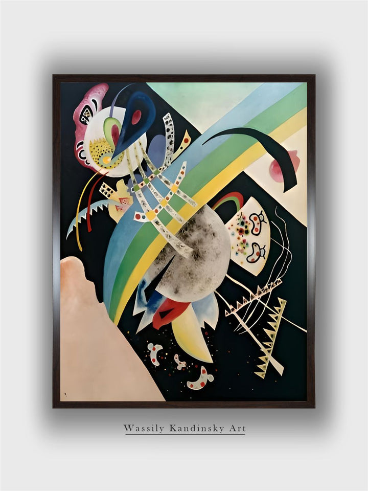 Circles and Black, 1921 by Wassily Kandinsky