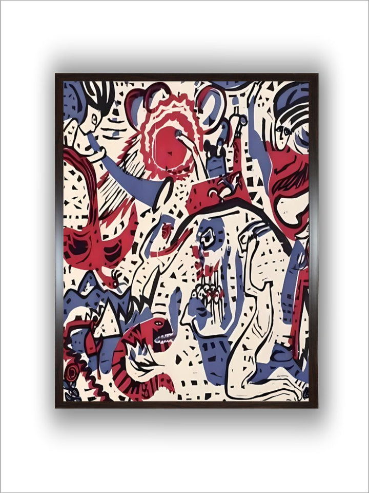 Grosse Auferstehung by Wassily Kandinsky