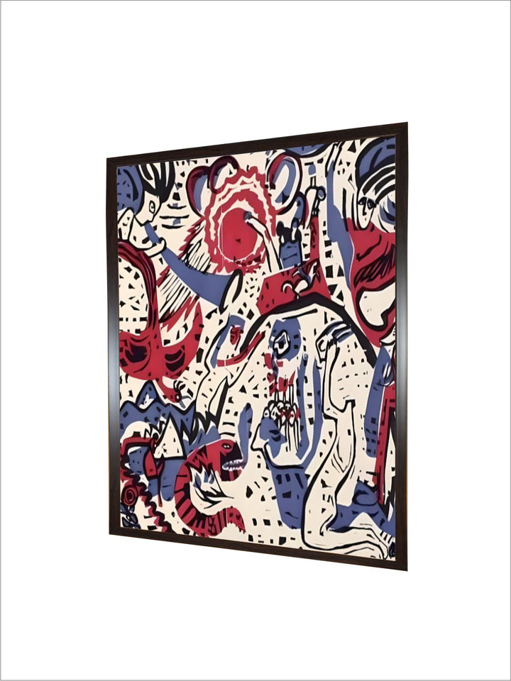 Grosse Auferstehung by Wassily Kandinsky