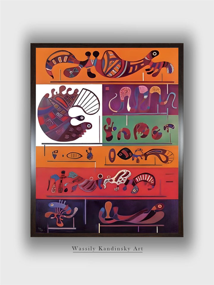 Seven, 1943 by Wassily Kandinsky