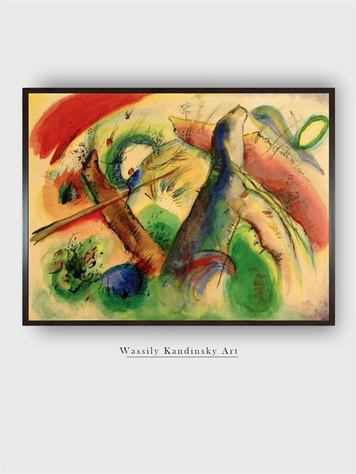 Composition E, 1916 by Wassily Kandinsky