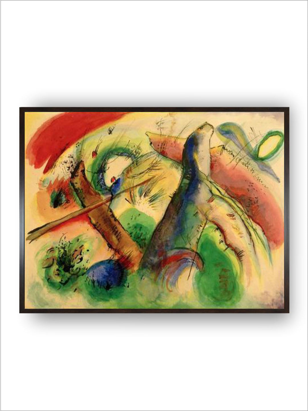 Composition E, 1916 by Wassily Kandinsky