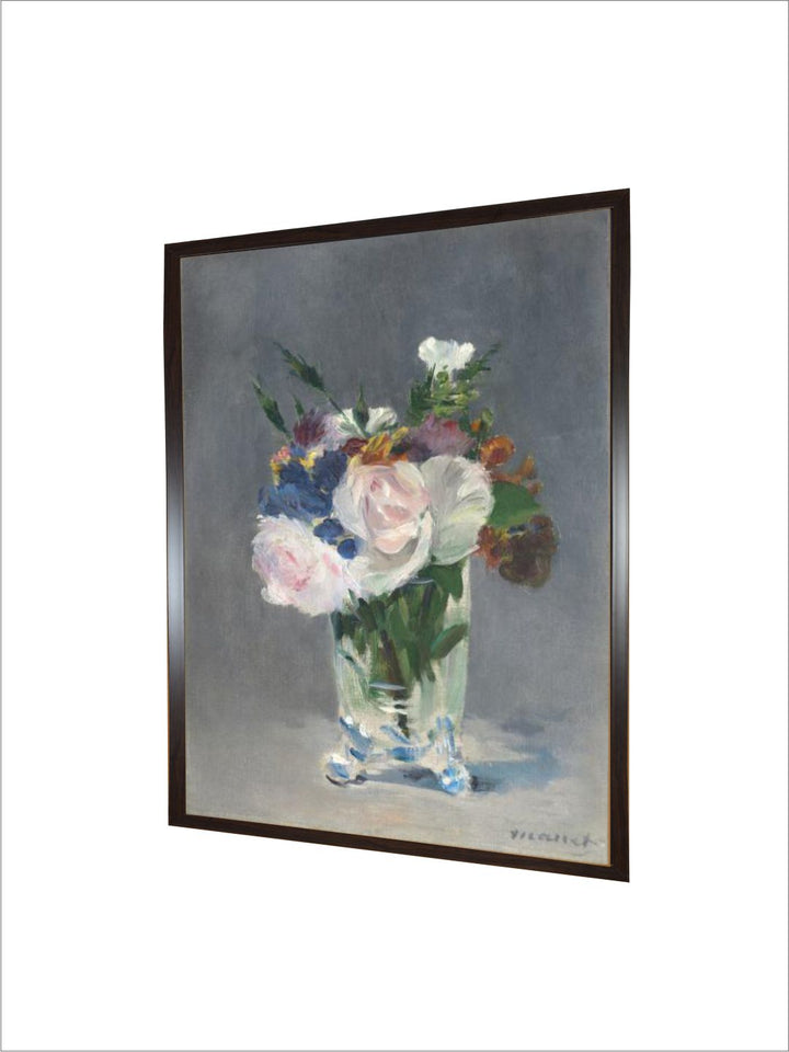 Flowers in a Crystal Vase, C.1882 by Edouard Manet