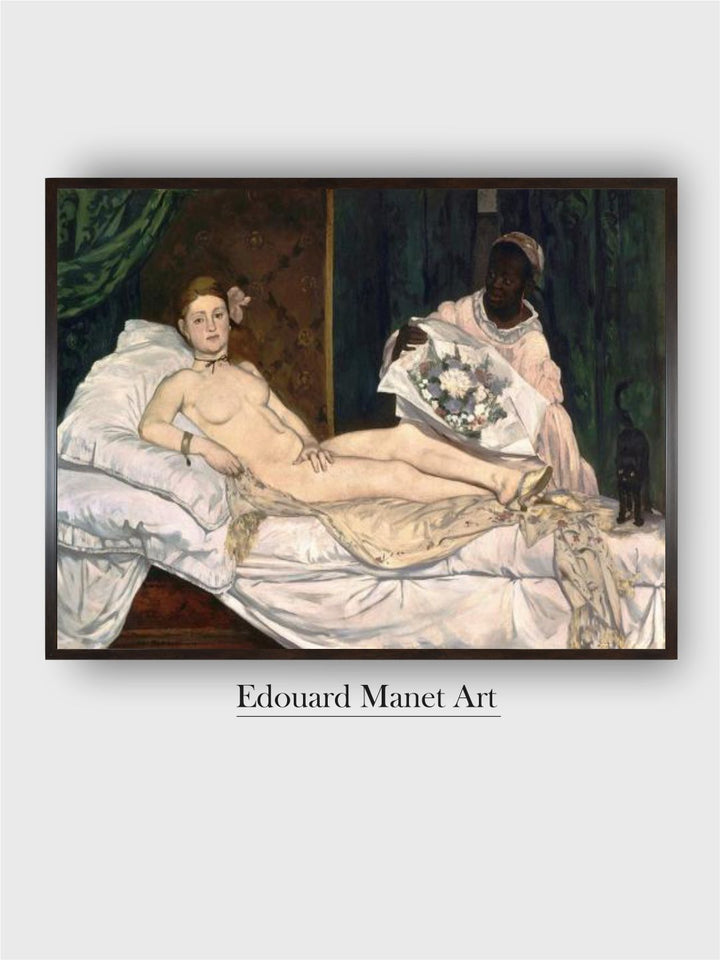 Olympia by Edouard Manet