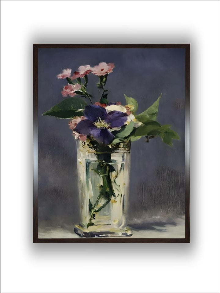 Ragged Robins and Clematis, c.1882 by Edouard Manet
