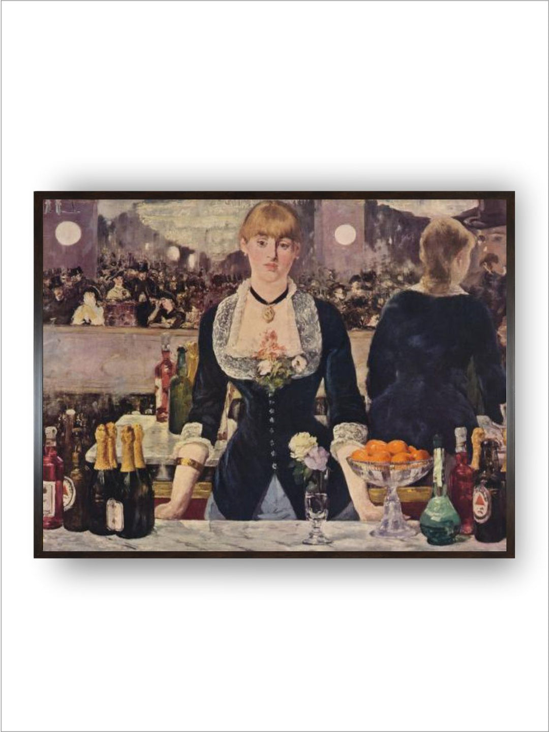 The Bar at the Folies-Bergere, 1882, (1938) by Edouard Manet