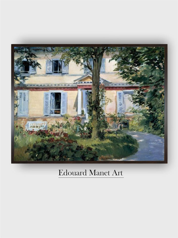 The House at Rueil, 1882 by Edouard Manet