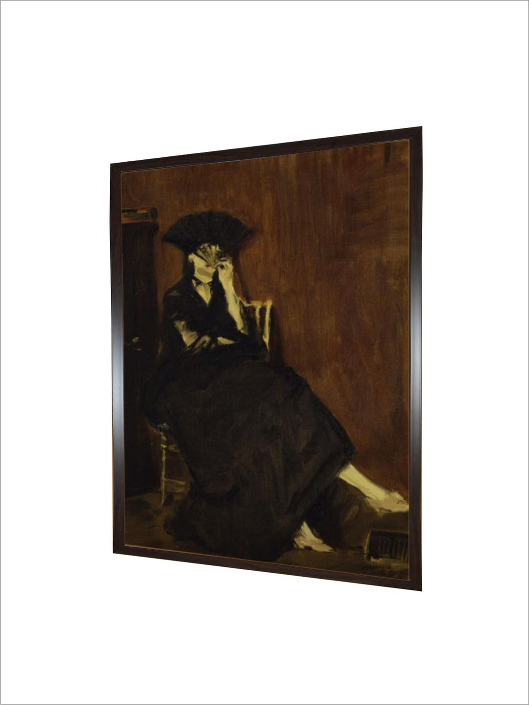 Berthe Morisot, c.1872 by Edouard Manet