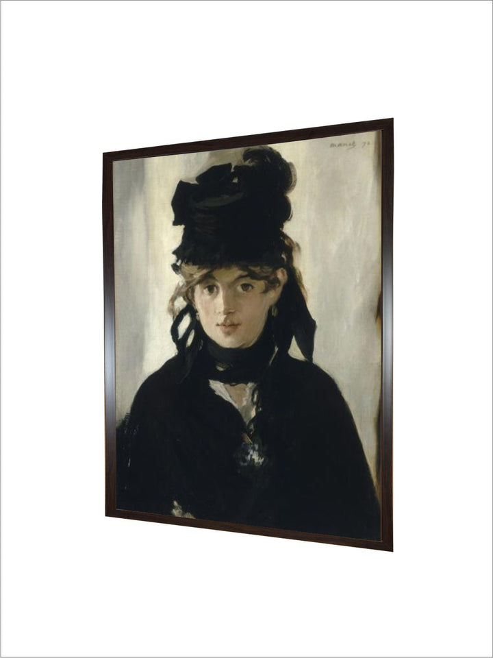 Berthe Morisot au bouquet de violettes by Edouard Manet