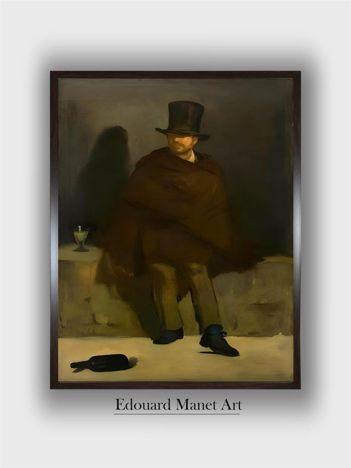 The Absinthe drinker by Edouard Manet