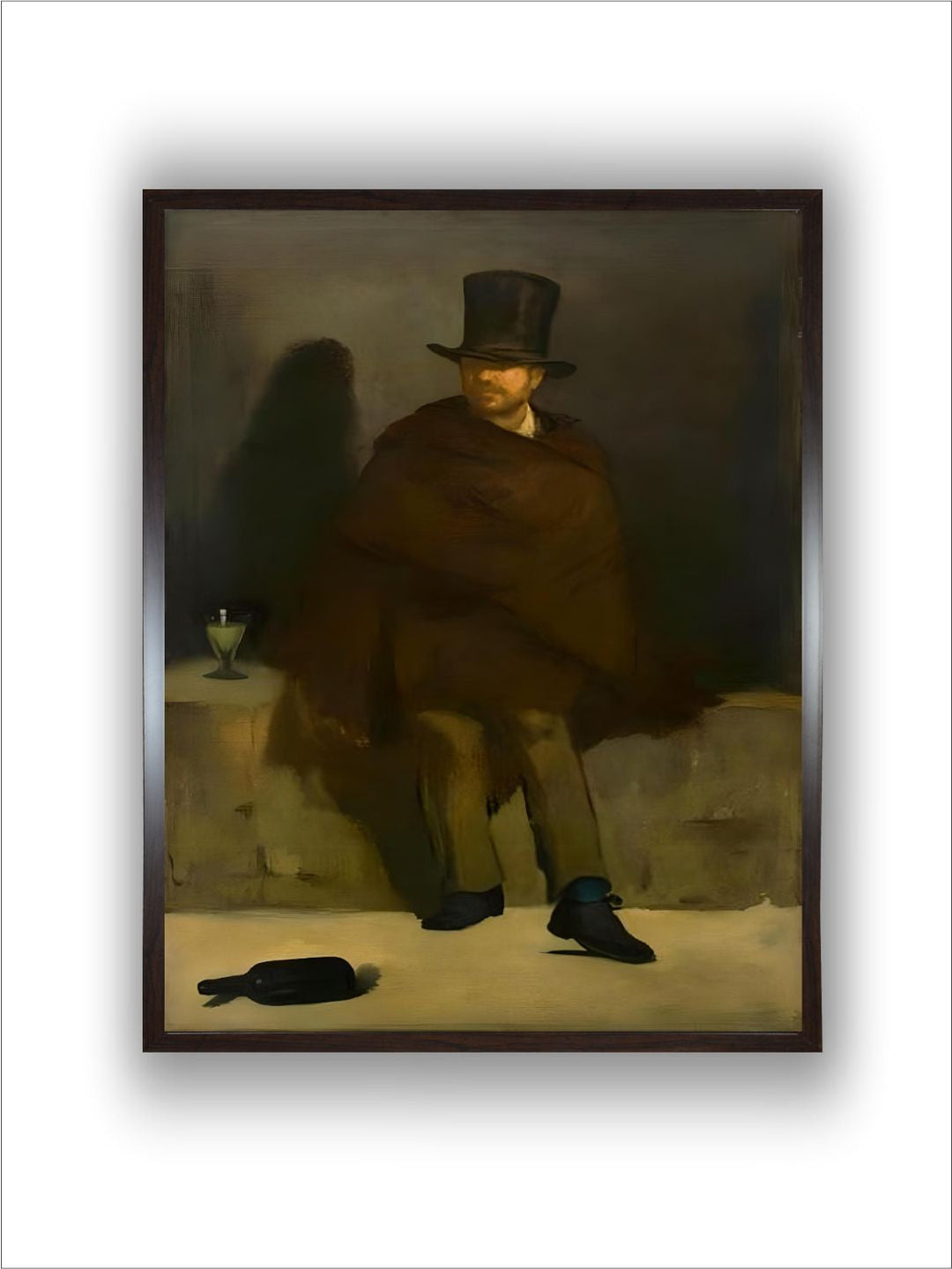 The Absinthe drinker by Edouard Manet