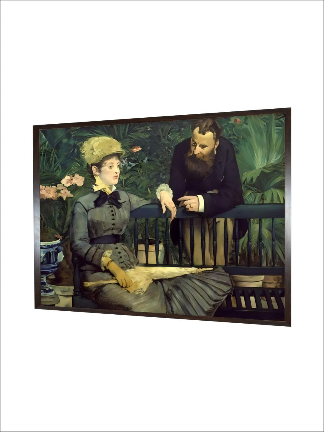 dans la Serre (In the Winter Garden), 1879 by Edouard Manet