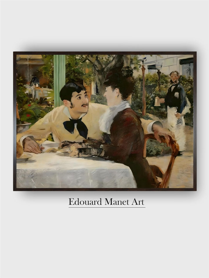 Chez le Pere Lathuille (At Pere Lathuille's) by Edouard Manet