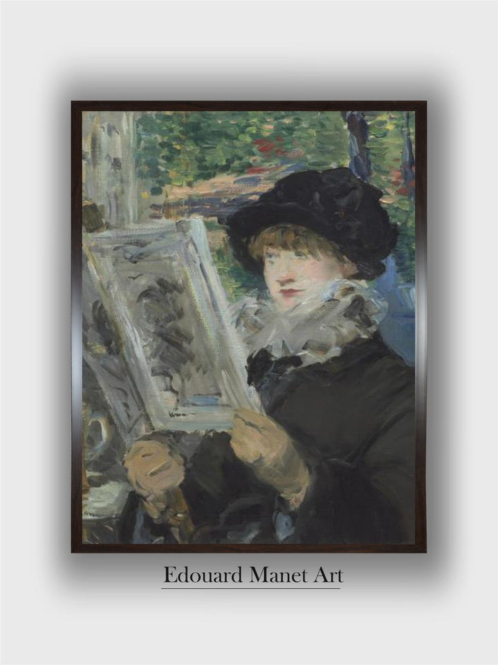Woman Reading, 1879-80 by Edouard Manet