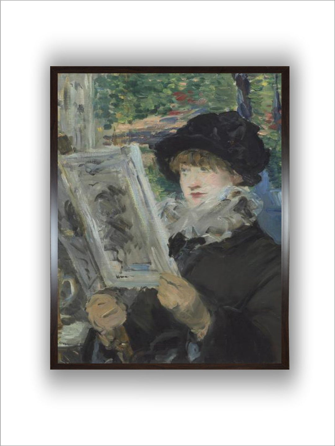 Woman Reading, 1879-80 by Edouard Manet