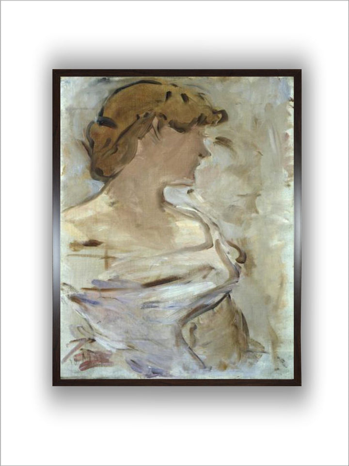 Au Bal - Marguerite de Conflans en Toilette de Bal, 1870-80 by Edouard Manet