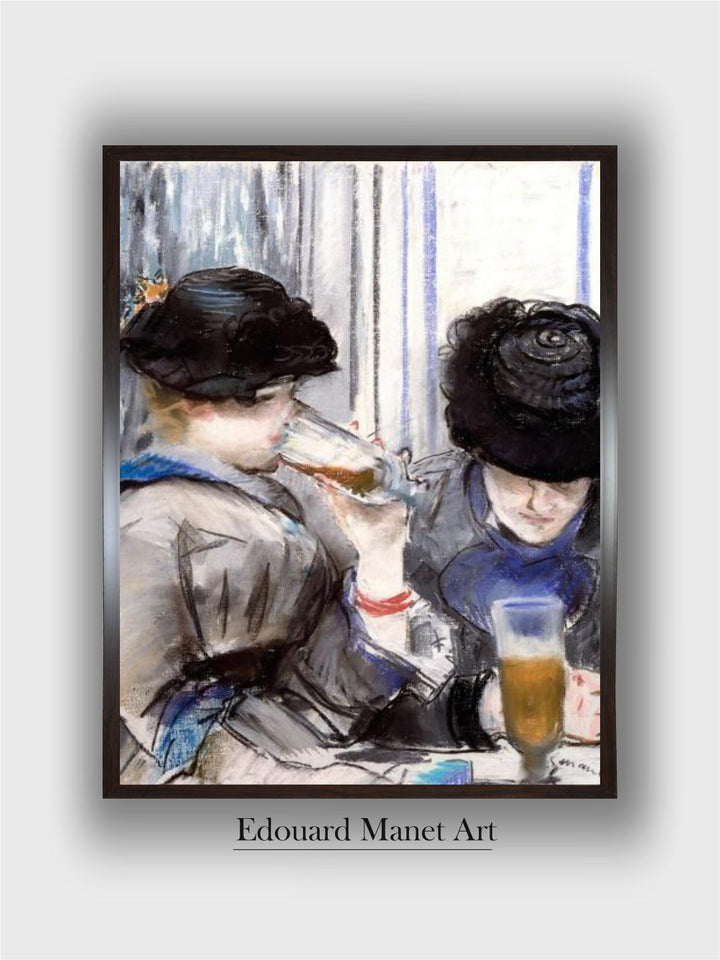 Women drinking Beer, 1878 by Edouard Manet