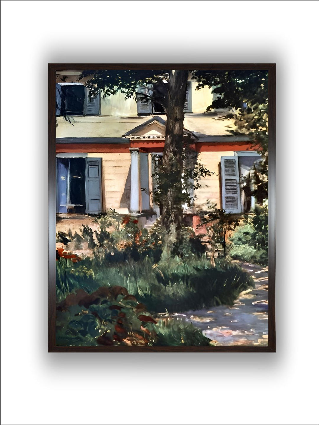 The House at Rueil, 1882 by Edouard Manet