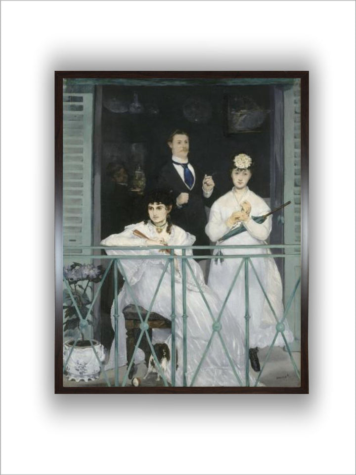 Le balcon by Edouard Manet