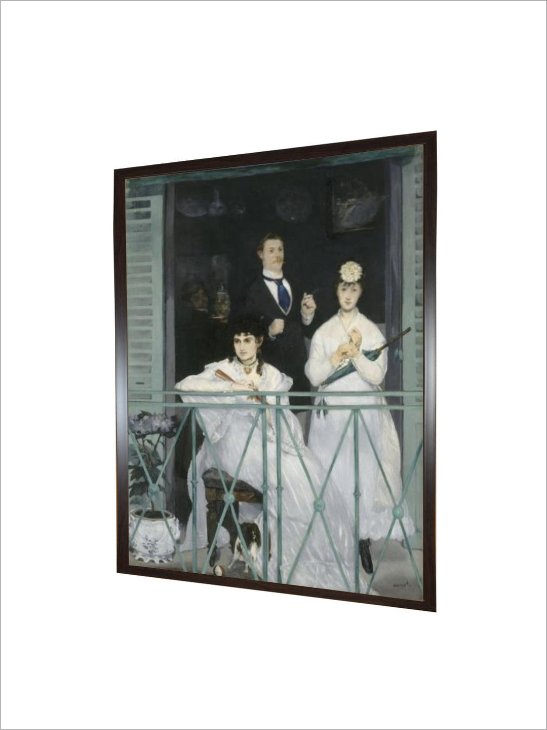 Le balcon by Edouard Manet