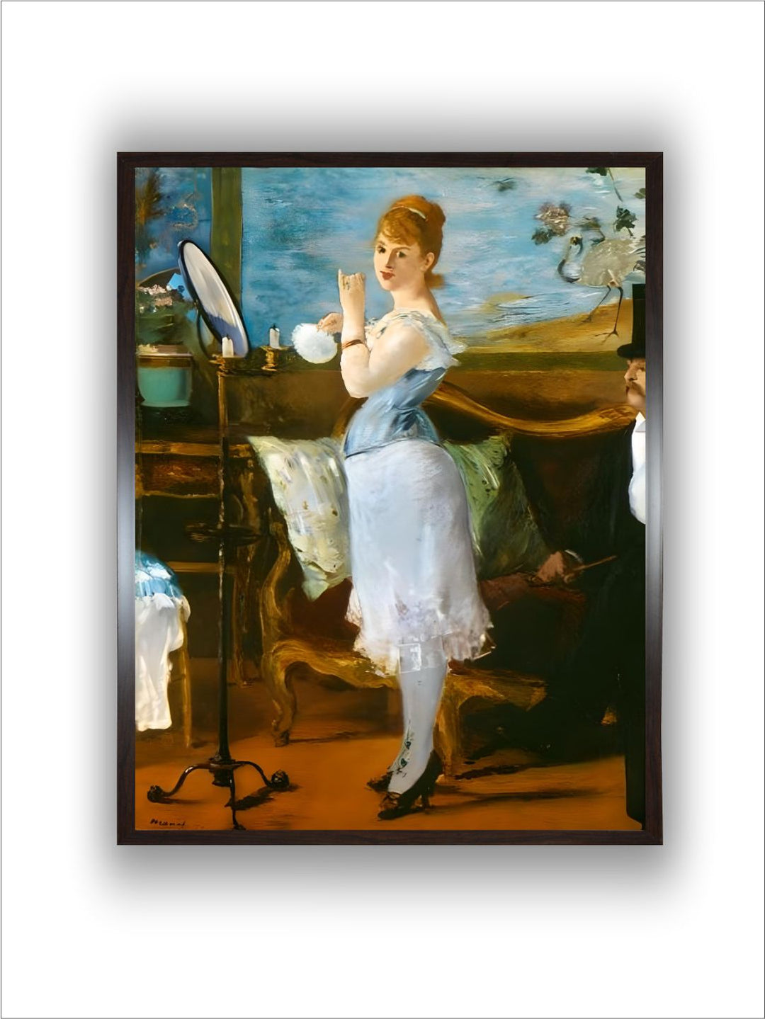 Manet: Nana, 1877 by Edouard Manet