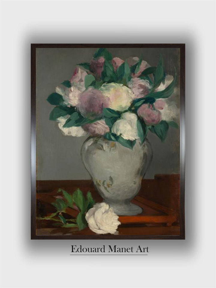 Peonies, 1864-65 by Edouard Manet
