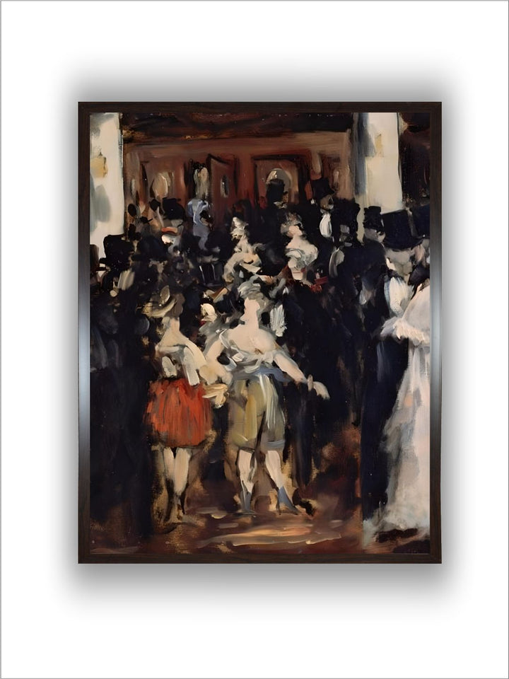 Masked Ball at the Opera, 1873 by Edouard Manet