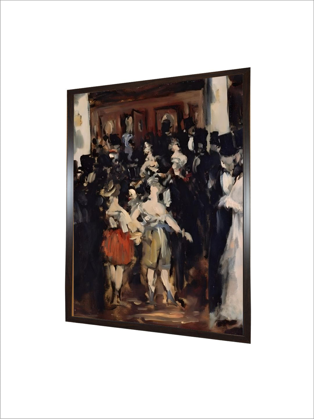 Masked Ball at the Opera, 1873 by Edouard Manet