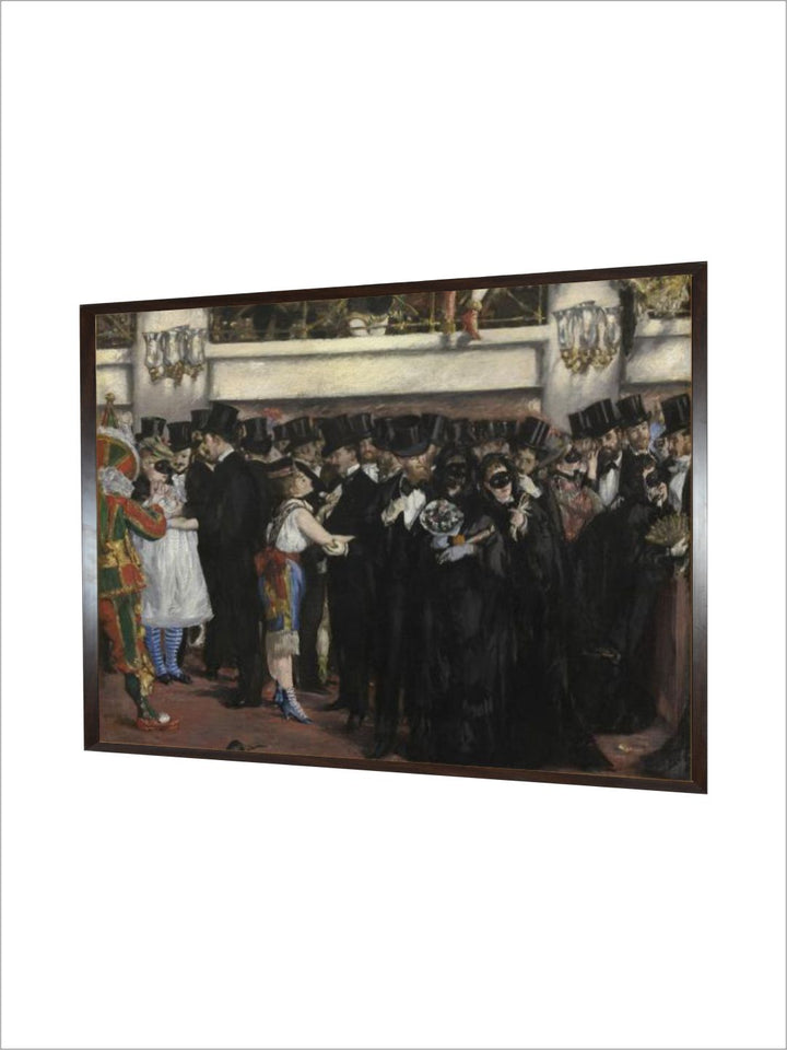 Masked Ball at the Opera, 1873 by Edouard Manet