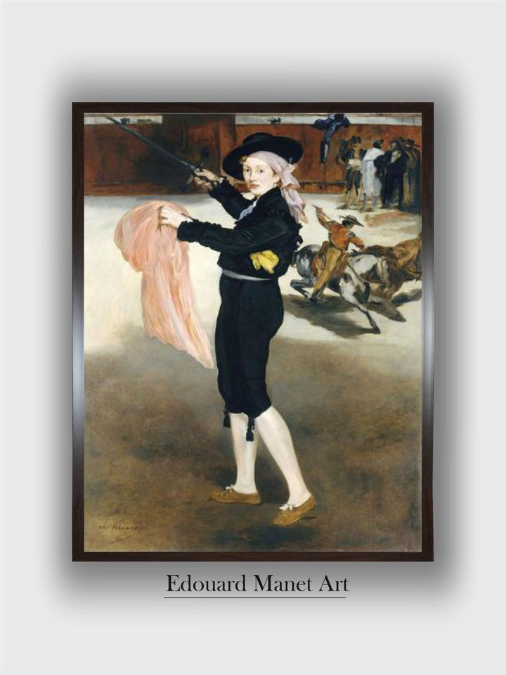 Mlle Victorine Meurent in the Costume of an Espada, 1862 by Edouard Manet